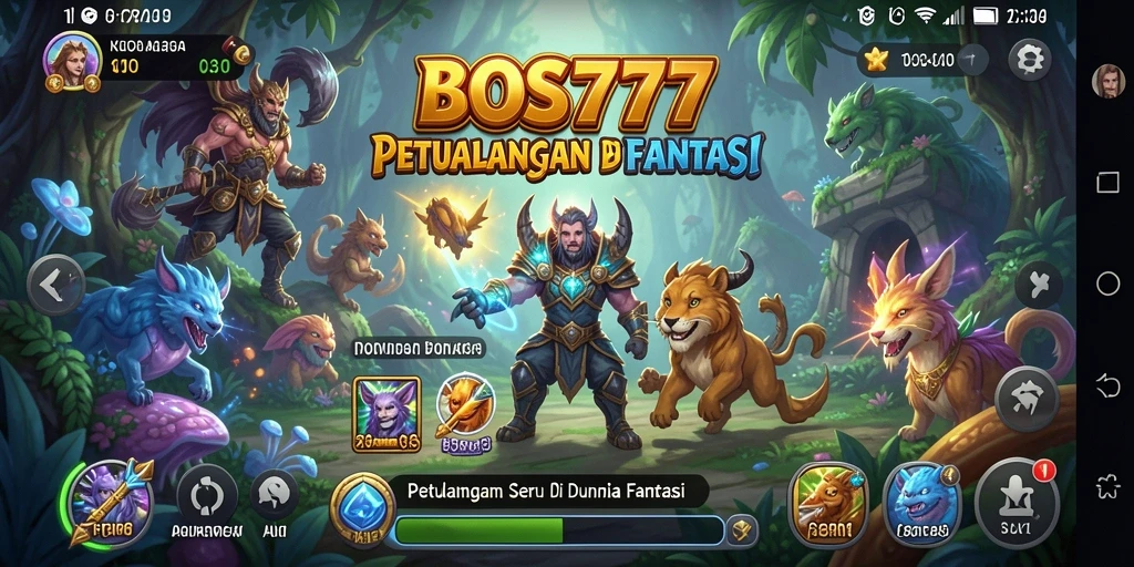 Tampilkan gameplay seru dalam petualangan BOS777.