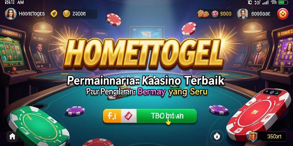 Tampilan menarik dari gameplay <strong>HOMETOGEL</strong> yang penuh warna.