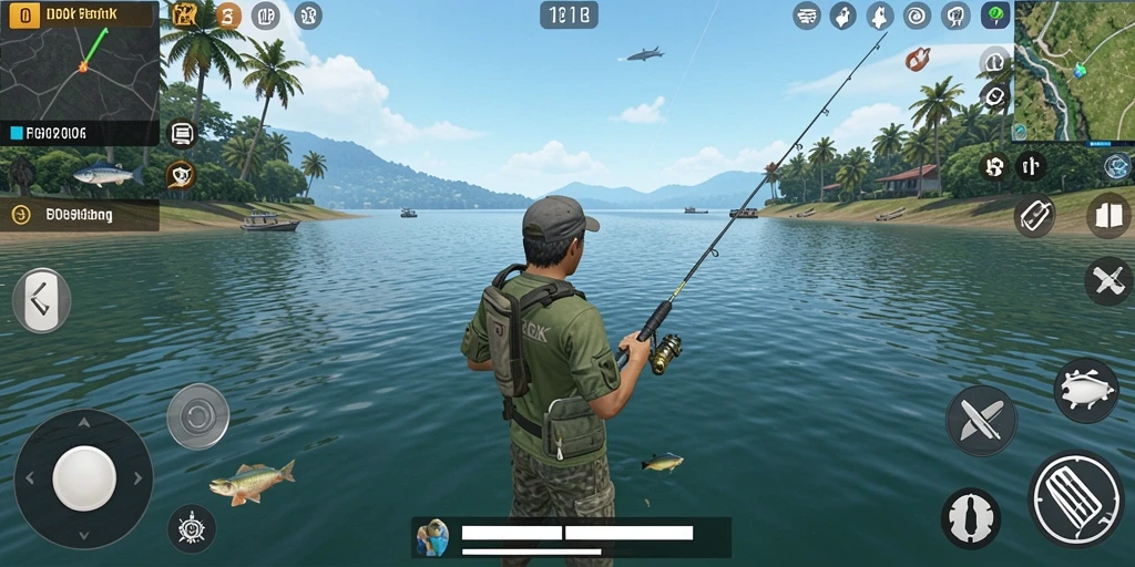 Tangkapan ikan yang mengesankan dalam gameplay IDROK.