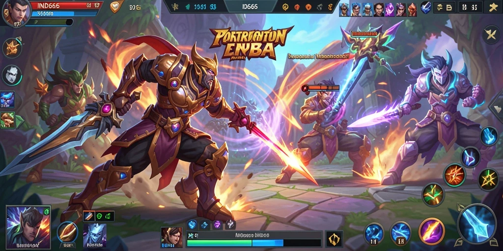 Gameplay seru dengan karakter unik di IND666.