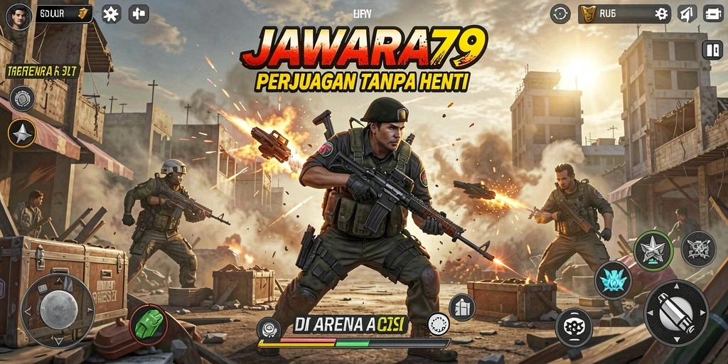 Gameplay JAWARA79 yang penuh aksi dan tantangan.