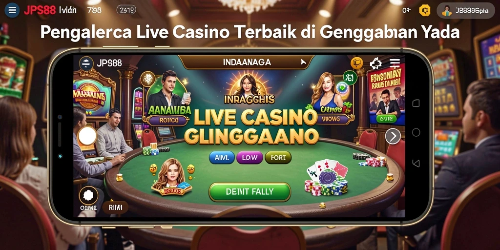 Gameplay seru di JPS88 dengan dealer langsung.