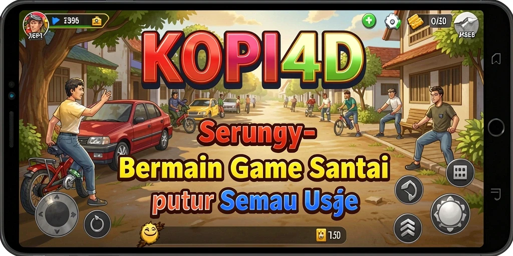Tampilan gameplay seru di KOPI4D dengan banyak tantangan menarik.