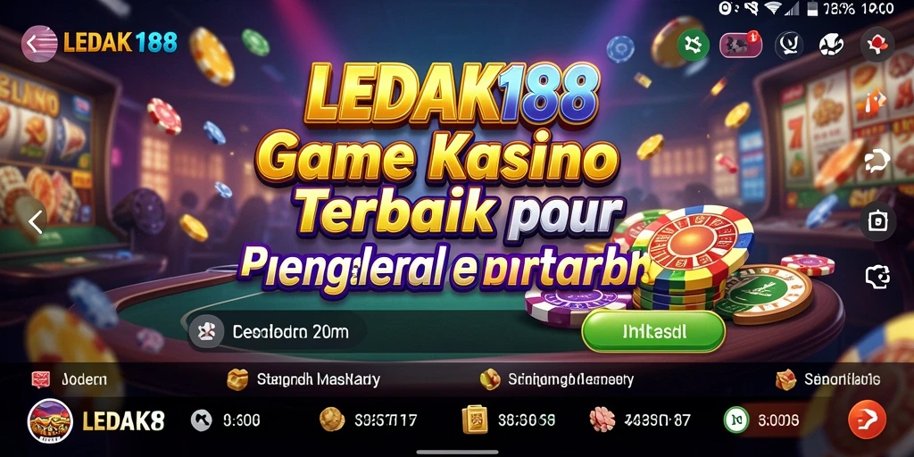 Tampilan gameplay LEDAK188 yang seru dan mengasyikkan.