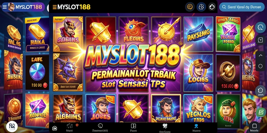 Tampilan menarik dari gameplay MYSLOT188 dengan slot yang memukau.