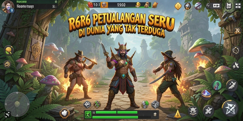 Tampilan gameplay R6R6 menampilkan petualangan yang mendebarkan dan visual yang menawan.