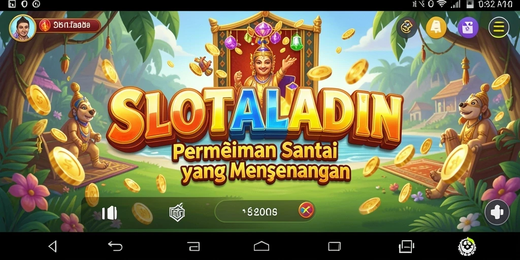 Tampilan seru dari gameplay SLOTALADIN yang mengasyikkan.