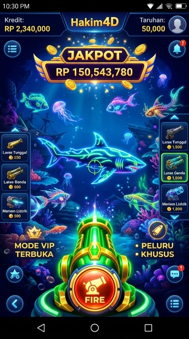 Contoh aplikasi yang tersedia di hakim4d.